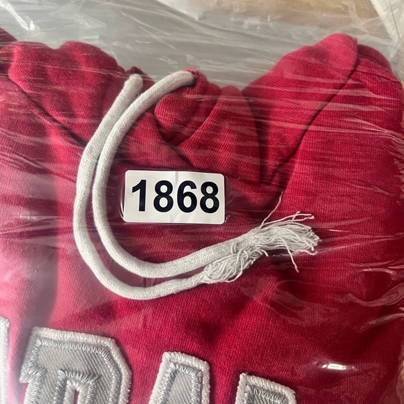 Alabama Crimson Tide Champion Hoodie Sweatshirt Mens S Embroidered college 1868 - Picture 7 of 7